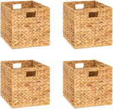 M4DECOR water hyacinth storage cube on shelf for easy access and neat organization