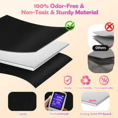 Mabahoo removable-dividers help organize items by size and category.