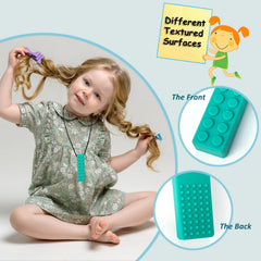 MaberryTech Direct chew necklaces with breakaway clasp for extra safety during active play