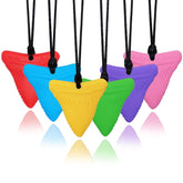 MaberryTech Direct chew necklace shark tooth design for everyday calm and focus.