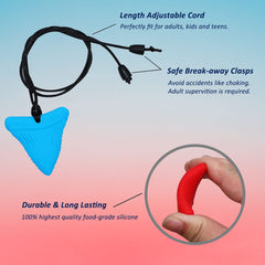 MaberryTech Direct puzzle-style chew necklace supports focus.