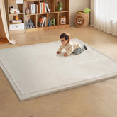 MABOZOO extra thick play mat memory foam padding for soft baby play.