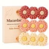 Macardac baby headbands nylon band in soft stretch for newborn comfort.