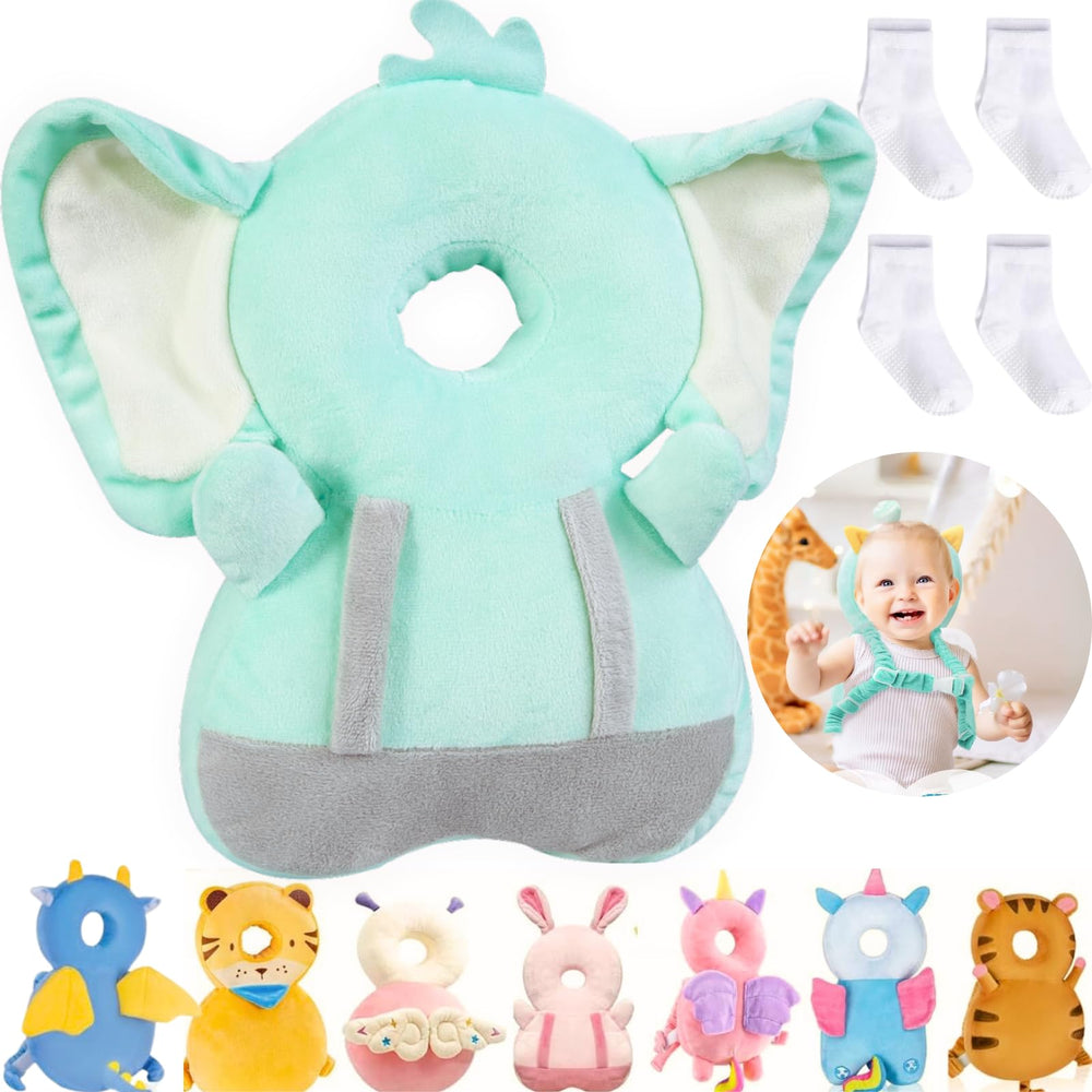 Maforts Baby Head Protector front view showing soft cushioning for gentle protection.