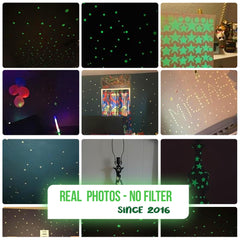MAFOX glow-stars ceiling decals brighten walls and spark curiosity about astronomy