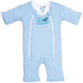 Magic Sleepsuit Merlin's cotton swaddle transition shows back-sleep support for calm naps