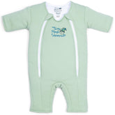 Magic Sleepsuit Merlin's Cotton swaddle transition front view shows snug support for 3–6 month olds.