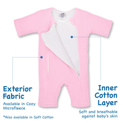 Magic Sleepsuit Merlin's double-zipper design enables easy diaper changes