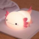 Magical JD axolotl night light for kids bedroom with soft glow for bedtime routines