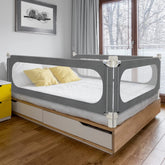 MagicFox bed rails show extra tall height settings for growing toddlers'