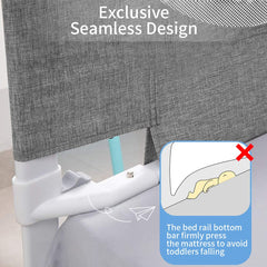 MagicFox mesh panel rail provides breathable visibility during bedtime routines