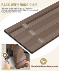 Magicheap nano-glue installation keeps the pad securely in place.