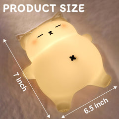 MAGOHMT squishy night light bear dimmable levels illustrate customizable sleep ambiance