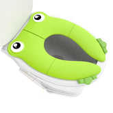 MAGTiMES Portable Folding Potty Seat for Kids – Non-Slip Silicone, Travel Green