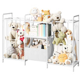 MAHANCRIS stuffed animal storage net keeps plush toys neatly contained for tidy nurseries.