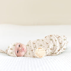 MairMore swaddle showcasing generous-size wrap for secure snugness