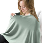 MairMore nursing cover with breathable fabric keeps mom cool during feeding