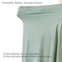 MairMore nursing cover demonstrates privacy in public spaces for discreet nursing