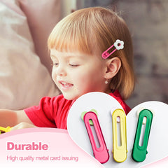 MAITIANISK handcrafted colorful plastic and metal materials offer durable everyday wear.