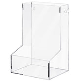 Maitys acrylic toy dispenser wall-mounted front view for quick toy access.