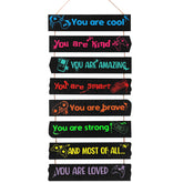 Maitys game room decor wood sign eight-piece set brightens play areas