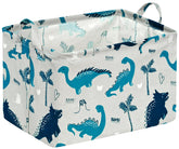 MAIZMZ baby waterproof storage basket closeup shows durable fabric for nursery organization.