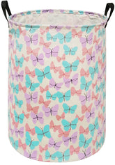 MAIZMZ Butterfly storage bin front view for kid-friendly toy organization.