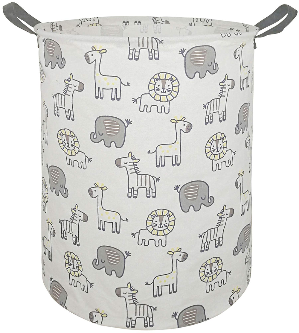 MAIZMZ Kids Hamper with waterproof inner lining for moisture protection.