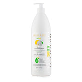 Makari Bebe Cleansing Milk bottle pour highlights gentle hydration during bath time