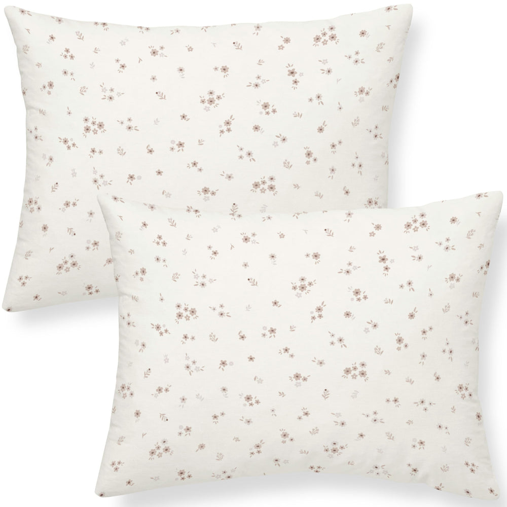 Makemake Organics toddler pillowcase packaging showing gift-ready set for easy gifting