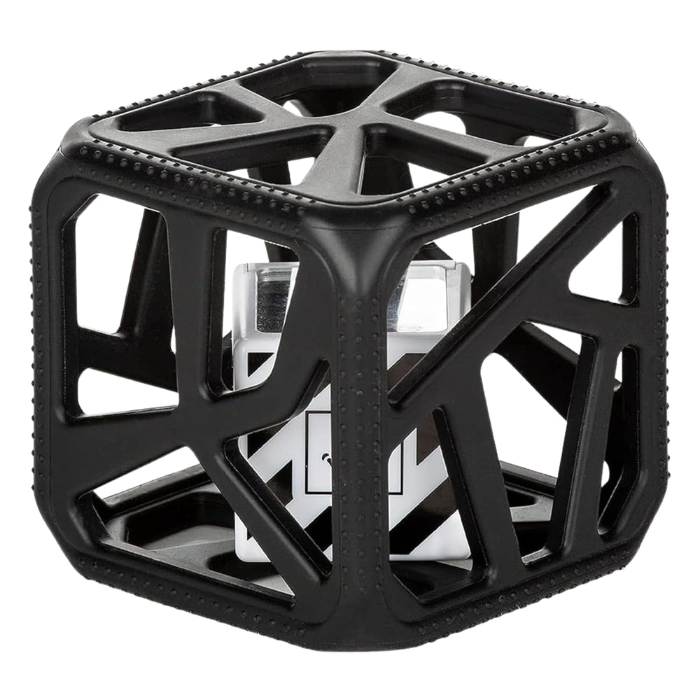 Malarkey Kids Chew Cube Black close-up textures for teething