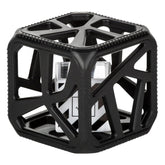 Malarkey Kids Chew Cube Black close-up textures for teething