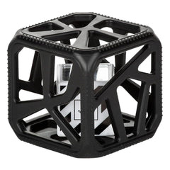 Malarkey Kids Chew Cube Black close-up textures for teething