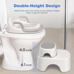 Maliton baby-potty-seat-handles provide secure grip for safe seating.