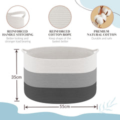 Maliton cotton rope close-up highlights soft texture and edge safety
