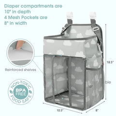 Maliton Diaper Caddy interior boards maintaining shape during use