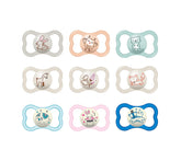 MAM Air Night & Day pacifier shield closeup showing breathable design for sensitive skin