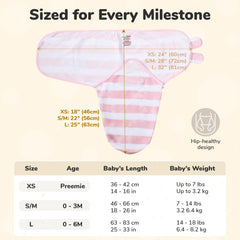 Mama Cheetah XS preemie to large sizes for growing infants