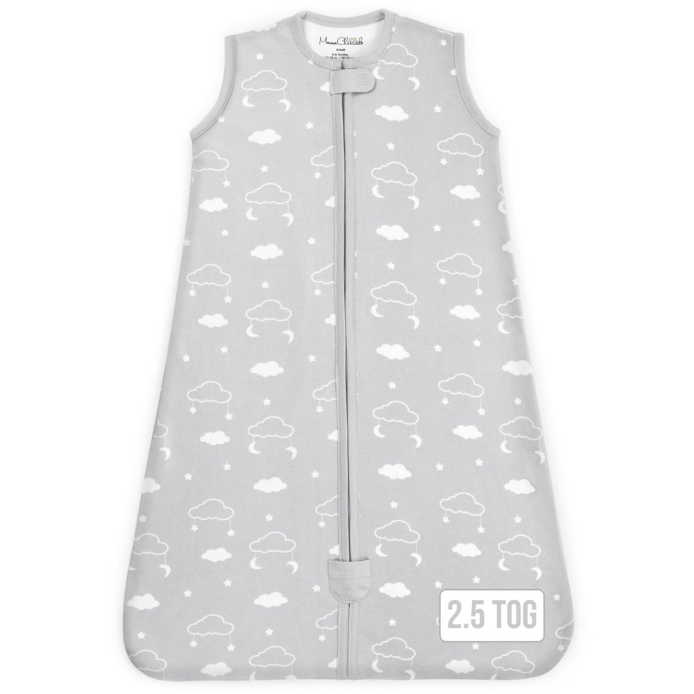 Mama Cheetah Baby Sleep Sack provides cozy winter warmth for infants