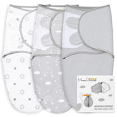Mama Cheetah Preemie Swaddle Sack closeup shows soft organic cotton for gentle sleep