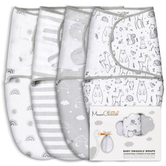 Mama Cheetah Swaddle Sack soft-organic cotton close-up shows breathable fabric for comfy sleep