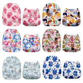 Mama Koala 1.0 pocket shell showing simple stuffing for quick diaper changes.