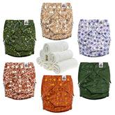 Mama Koala 3.0 diaper suede interior close-up showing soft lining for dry skin comfort.