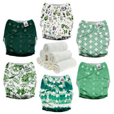 Mama Koala 3.0 pocket diaper with crossover snaps for secure adjustable fit.
