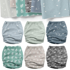 Mama Koala 3.0 closure snaps secure the diaper for quick changes