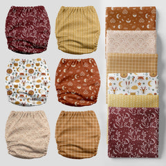 Mama Koala 3.0 inserts in 4-layer design provide absorbent protection for longer wear.