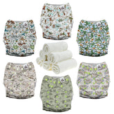 Mama Koala 3.0 pocket diapers front view showing slim fit and adjustable closure.