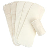 Mama Koala 6-layer diaper inserts setup for all-night protection.