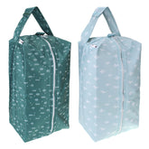Mama Koala diaper pod Pine Forest with zipper keeps baby items organized on the go