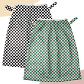 Mama Koala pail liner open top demonstrates easy diaper loading and quick changes.